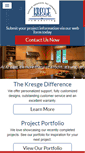 Mobile Screenshot of kresgecontracting.com